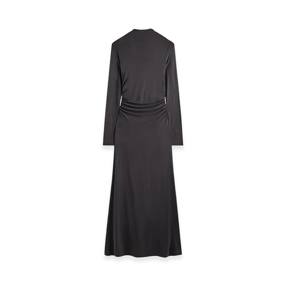 Kith Women's Harin Cupro Maxi Dress "Black"