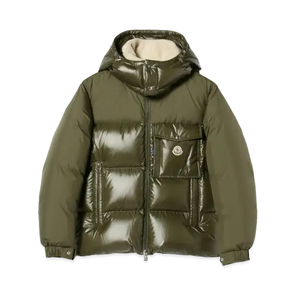 MONCLER Bayuda Short Down Jacket "Olive"