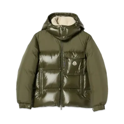 MONCLER Bayuda Short Down Jacket "Olive"