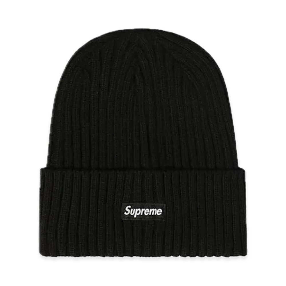 Supreme Overdyed Beanie "Black"(19SS)