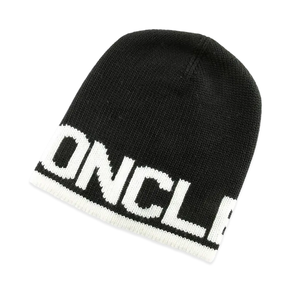 Moncler Women's Berretto Tricot Beanie "Black"