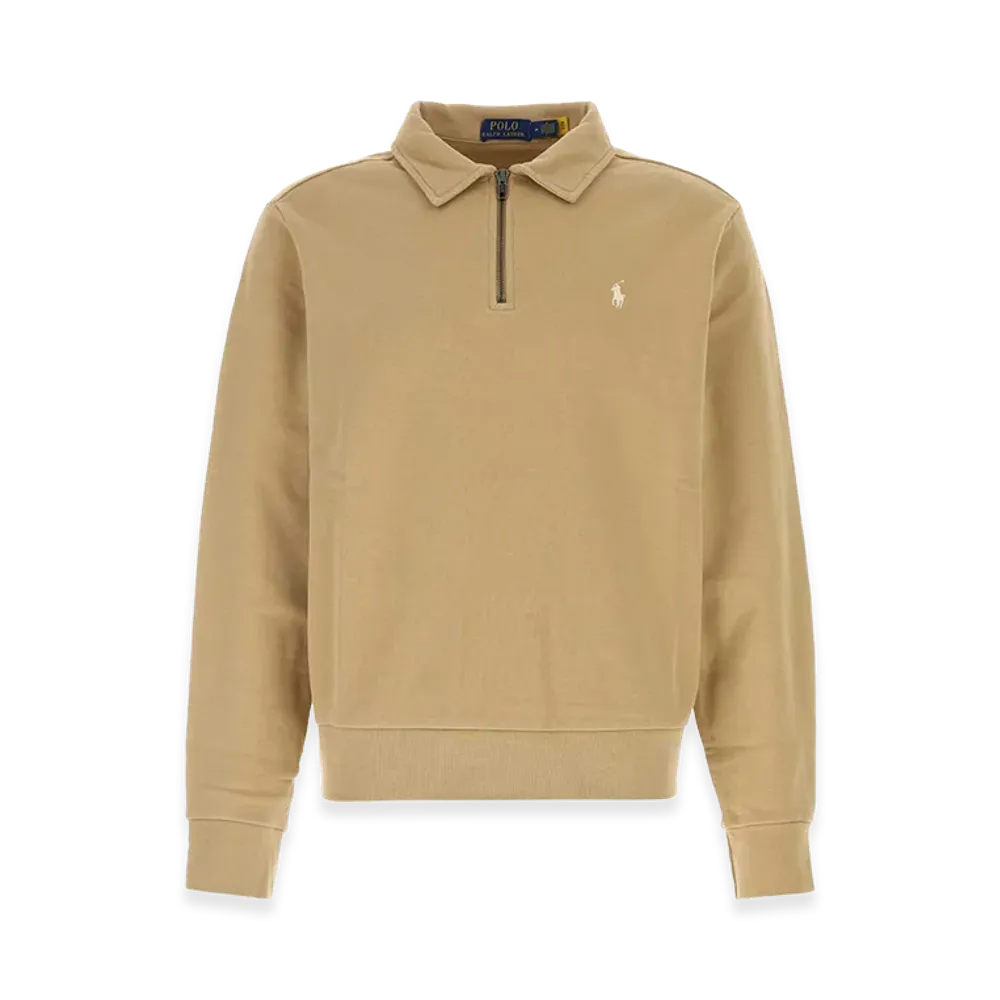 Polo Ralph Lauren Cotton Long Sleeve Polo Shirt "Beige"