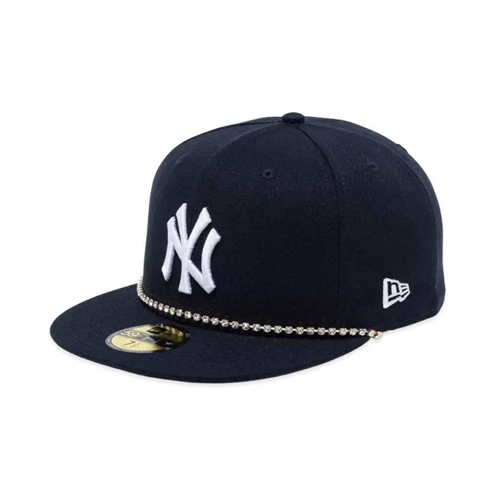 NEW ERA x Swarovski 59Fifty Crystal Chain New York Yankees "Navy"