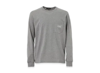 COMME des GARCONS HOMME CDG Homme Logo Long Sleeve Tee "Top Grey"