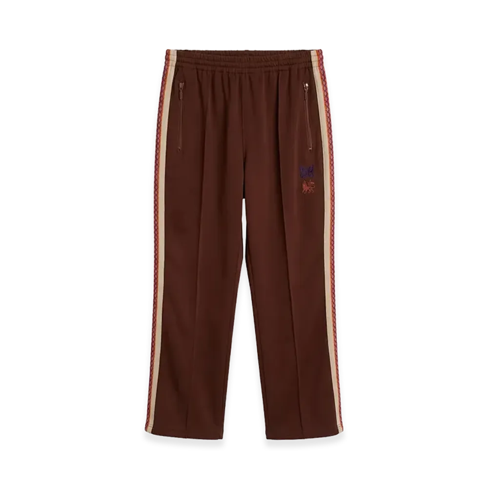 Needles x Sasquatchfabrix. Poly Smooth Track Pants "Brown"