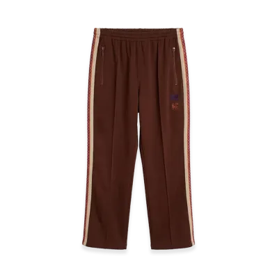 Needles x Sasquatchfabrix. Poly Smooth Track Pants "Brown"
