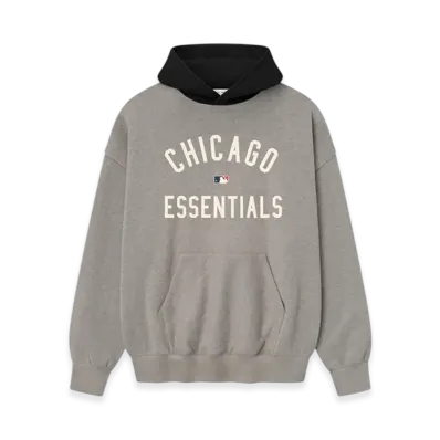 FEAR OF GOD White Sox Sport Hoodie "Oatmeal Heather/Black"