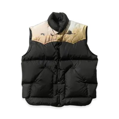 NEEDLES x Rocky Mountain Featherbed Down Vest "Black"