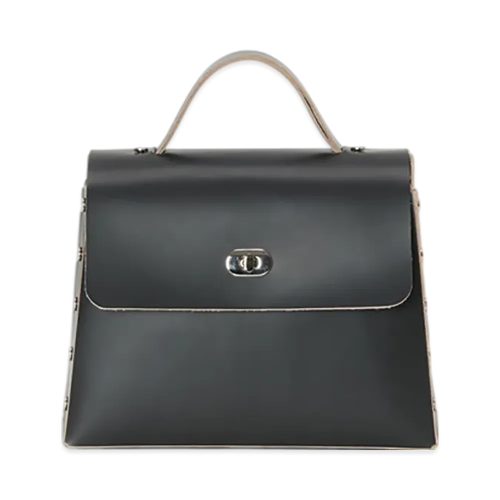Hender Scheme Assemble Hand Bag Flap M "Black"
