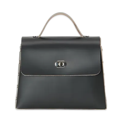 Hender Scheme Assemble Hand Bag Flap M "Black"