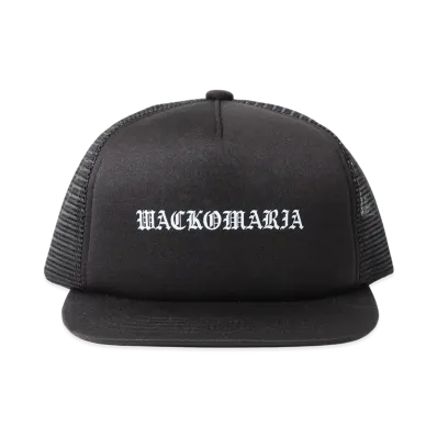 WACKO MARIA Mesh Cap "Black"