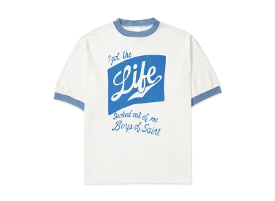 Saint Mxxxxxx x BOYS OF SUMMER BOS SS T-Shirt Ringer Tee "White"