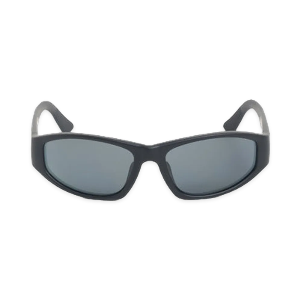 Stussy Leslie Sunglasses "Matte Black Black Lens"