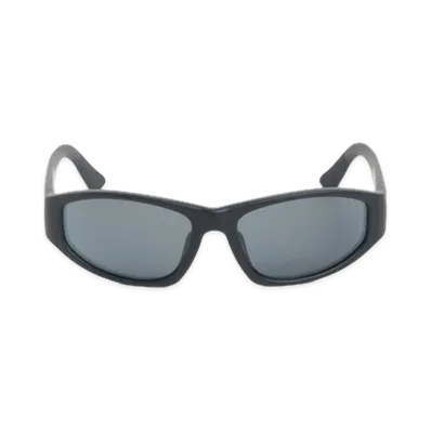 Stussy Leslie Sunglasses "Matte Black Black Lens"