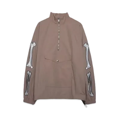 MAYO BONES Embroidery anorak "BEIGE"