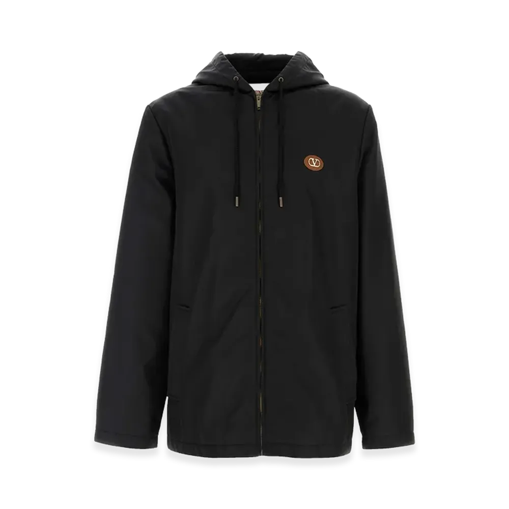 Valentino Nylon Windbreaker "Black"