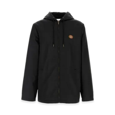 Valentino Nylon Windbreaker "Black"