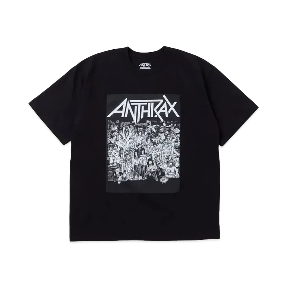 NEIGHBORHOOD x ANTHRAX Tee SS-2 "Black"
