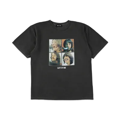 WIND AND SEA Beatles Let It Be S/S Tee "Black"