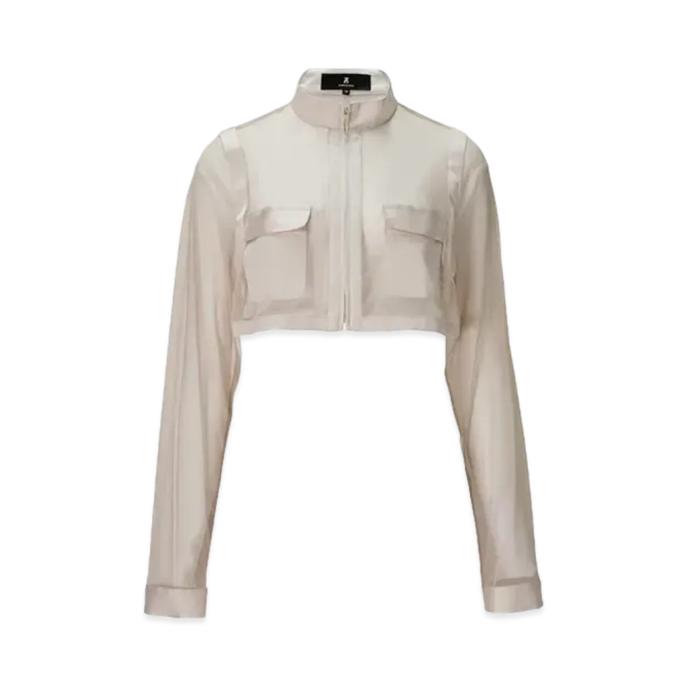 ANREALAGE Invisible Short Blouson "Beige"