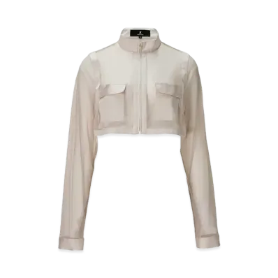 ANREALAGE Invisible Short Blouson "Beige"