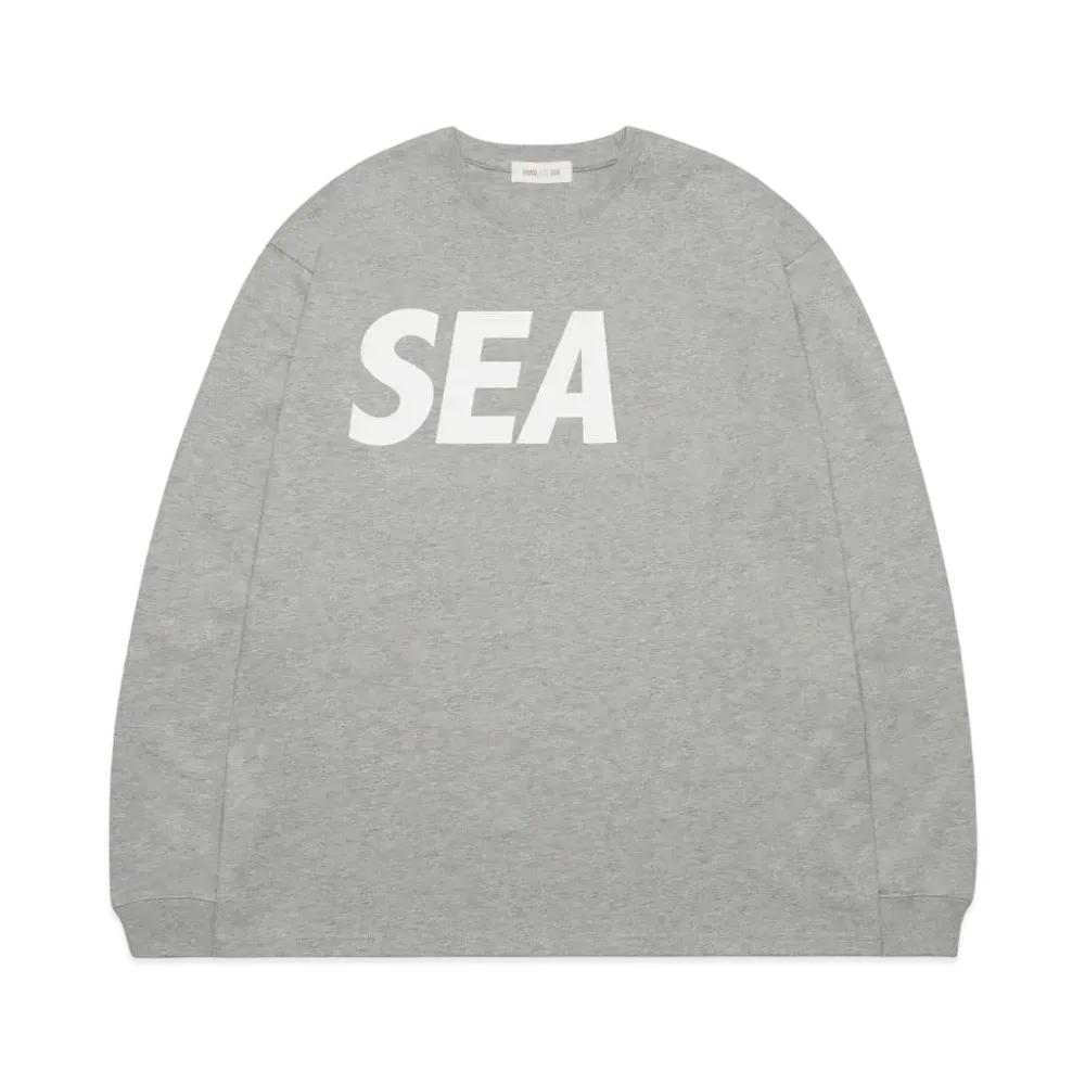 WIND AND SEA SEA L/S T-SHIRT "Ash R.Blue"