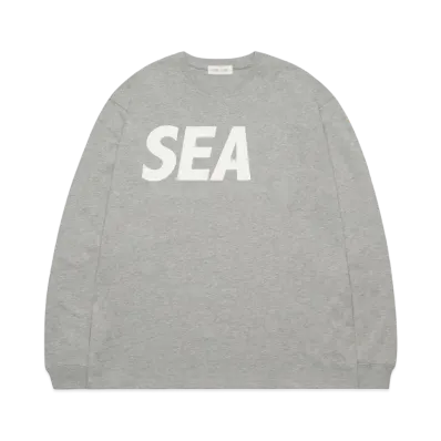 WIND AND SEA SEA L/S T-SHIRT "Ash R.Blue"