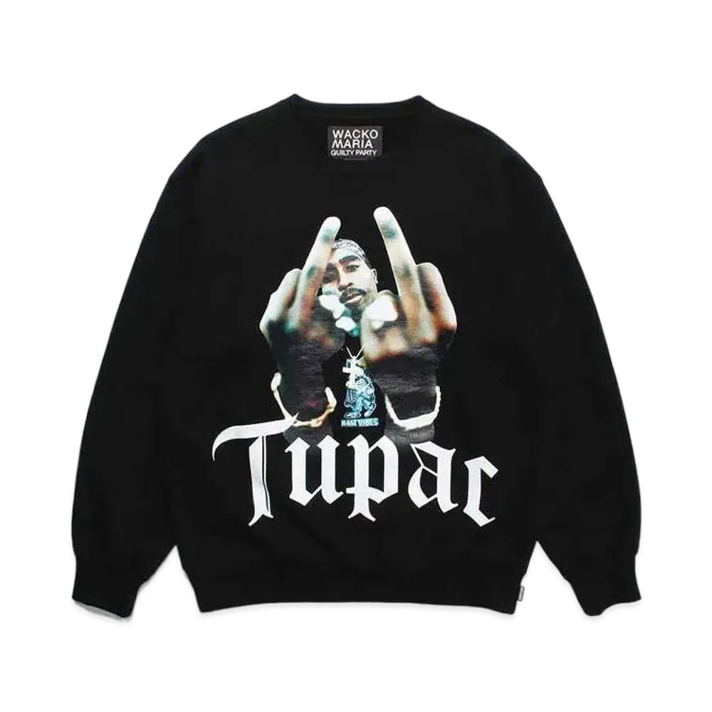 WACKO MARIA 2Pac / Heavy Weight Sweat Shirt "Color"