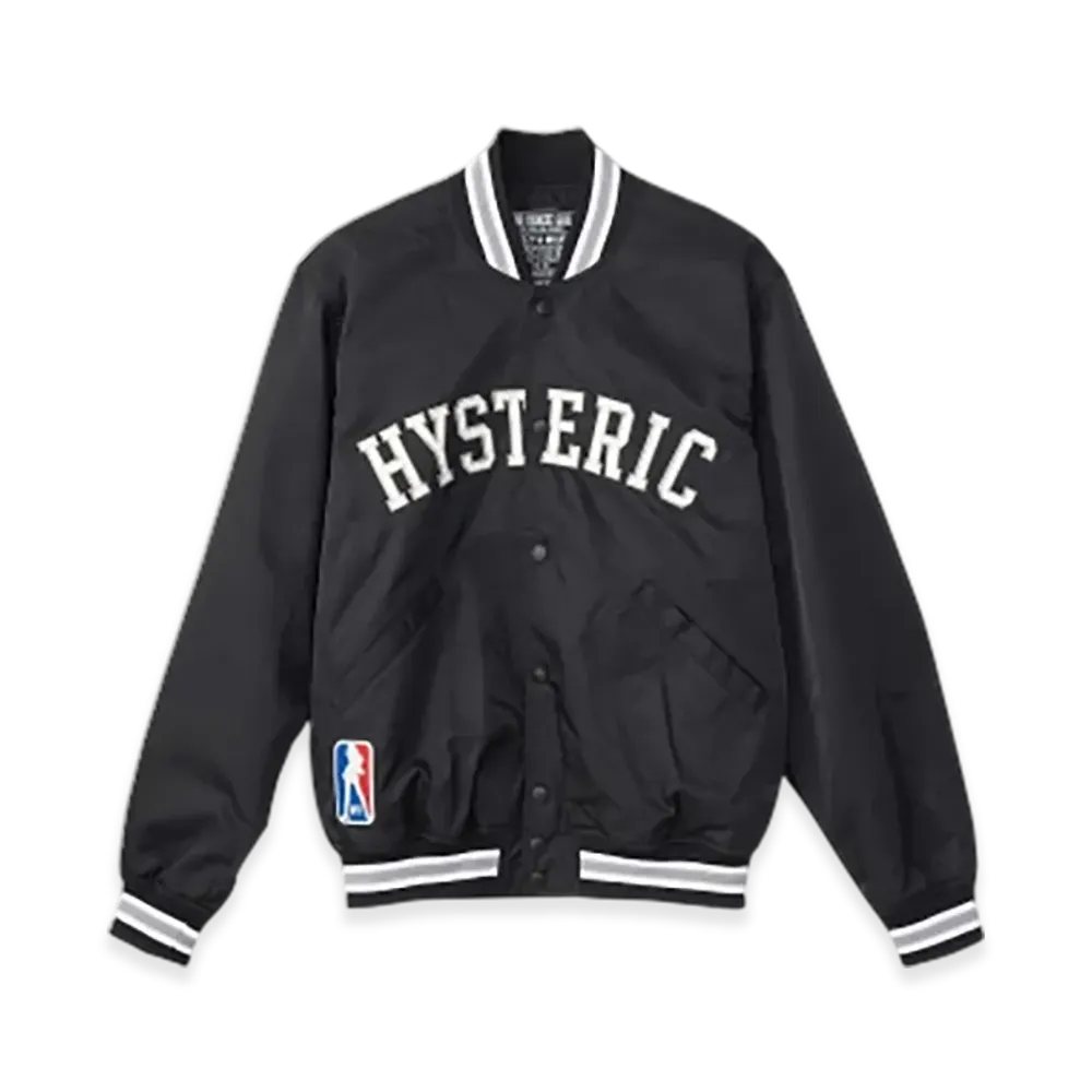 HYSTERIC GLAMOUR Hysteric Association Stadium Jacket "Black"