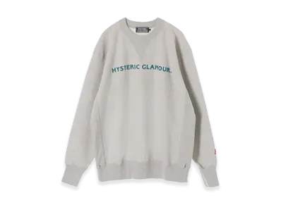 HYSTERIC GLAMOUR HYS Logo Sweatshirt "Top Gray"