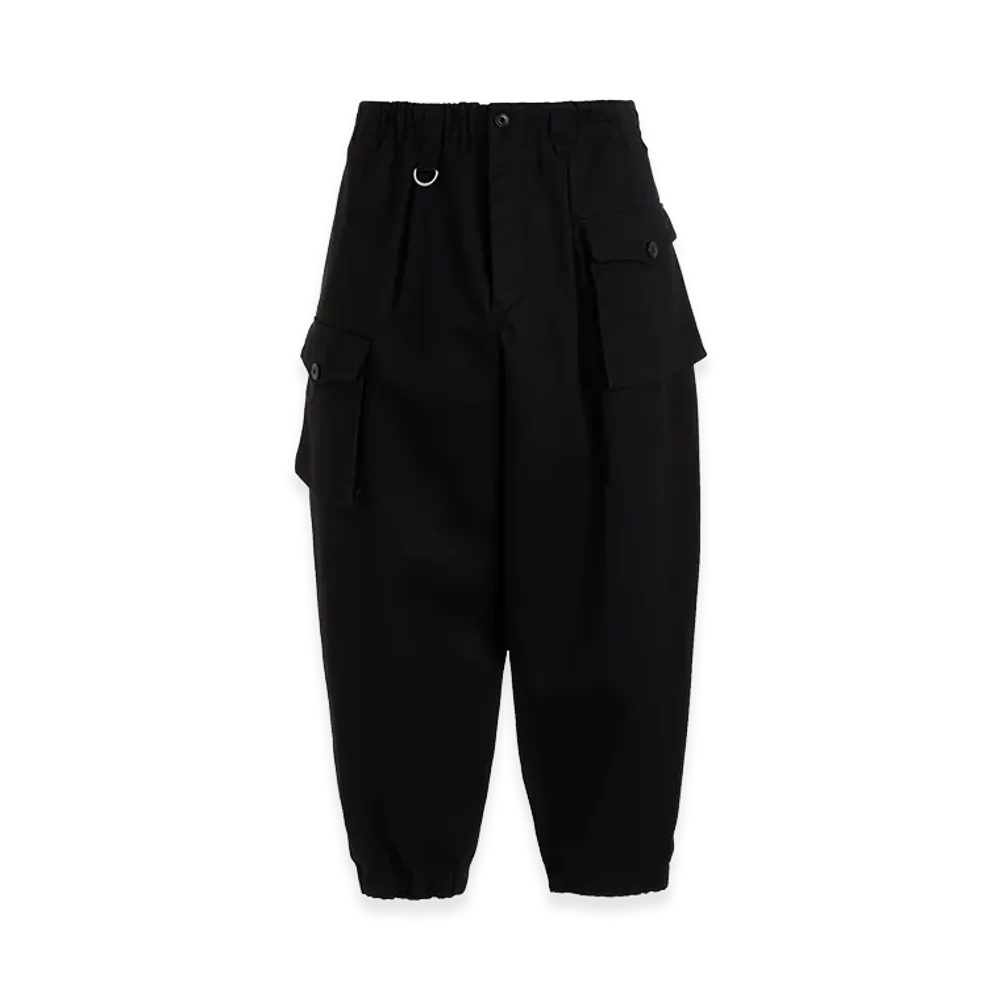 S’YTE x Dickies Asymmetric Flap-Pocket Tapered Pants "Black"