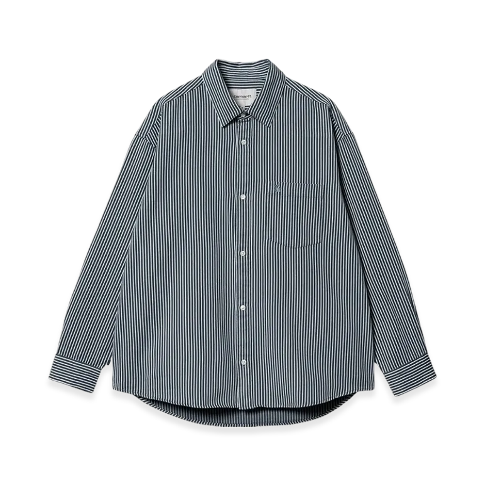 Carhartt WIP Kyle Stripe Shirt "White/Blue"