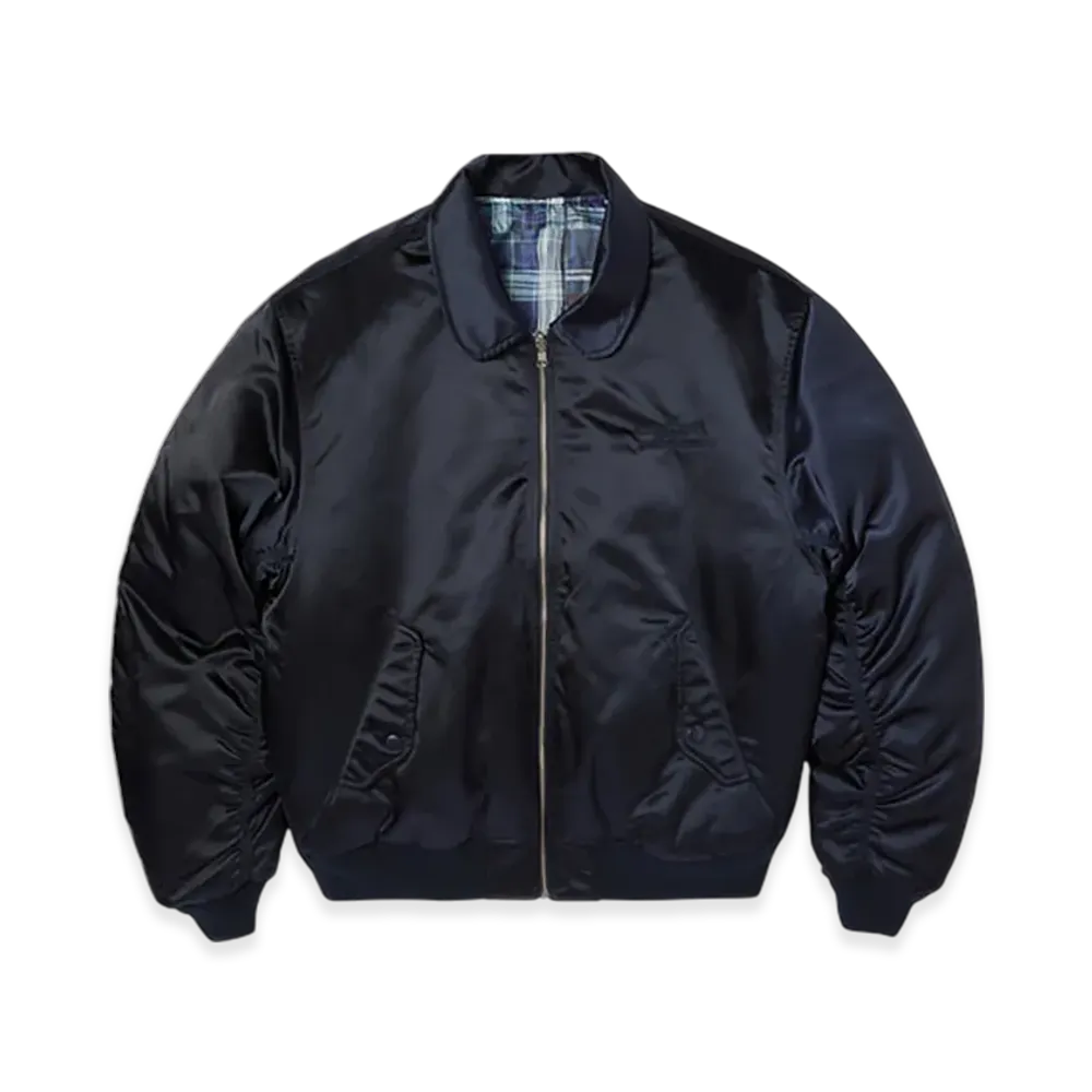 HUF WINTER 25 Clothiers Reversible Flight Jacket "Navy"