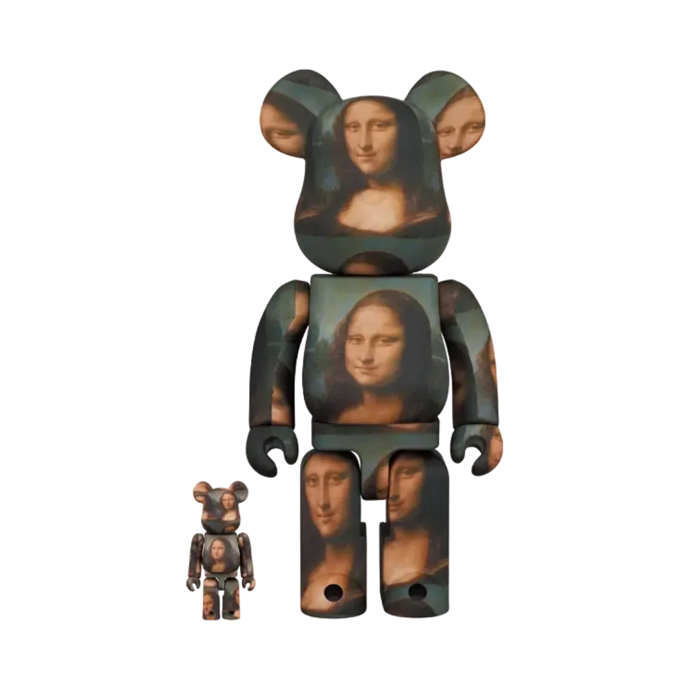 Bearbrick LEONARD DE VINCI Mona Lisa 100% & 400%