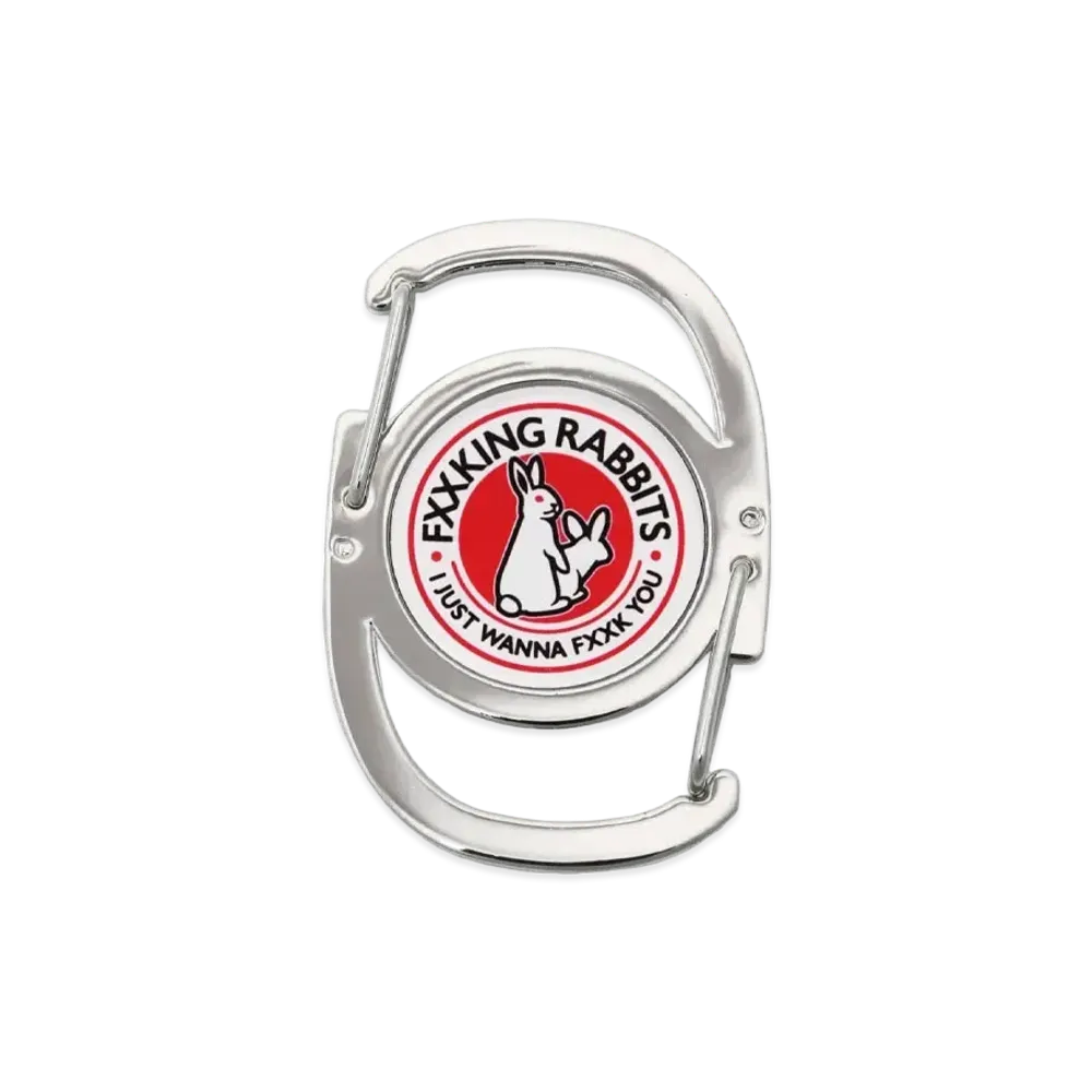 FR2 Rabbits Icon Karabiner "Silver"