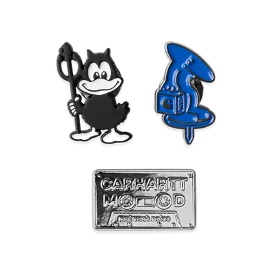 Carhartt WIP Bumper Pin Set "Multicolor"
