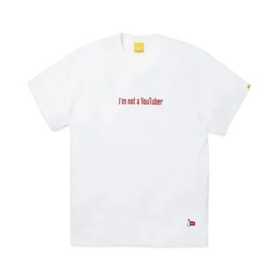 FR2 I'm not a YouTuber T-shirt "White"
