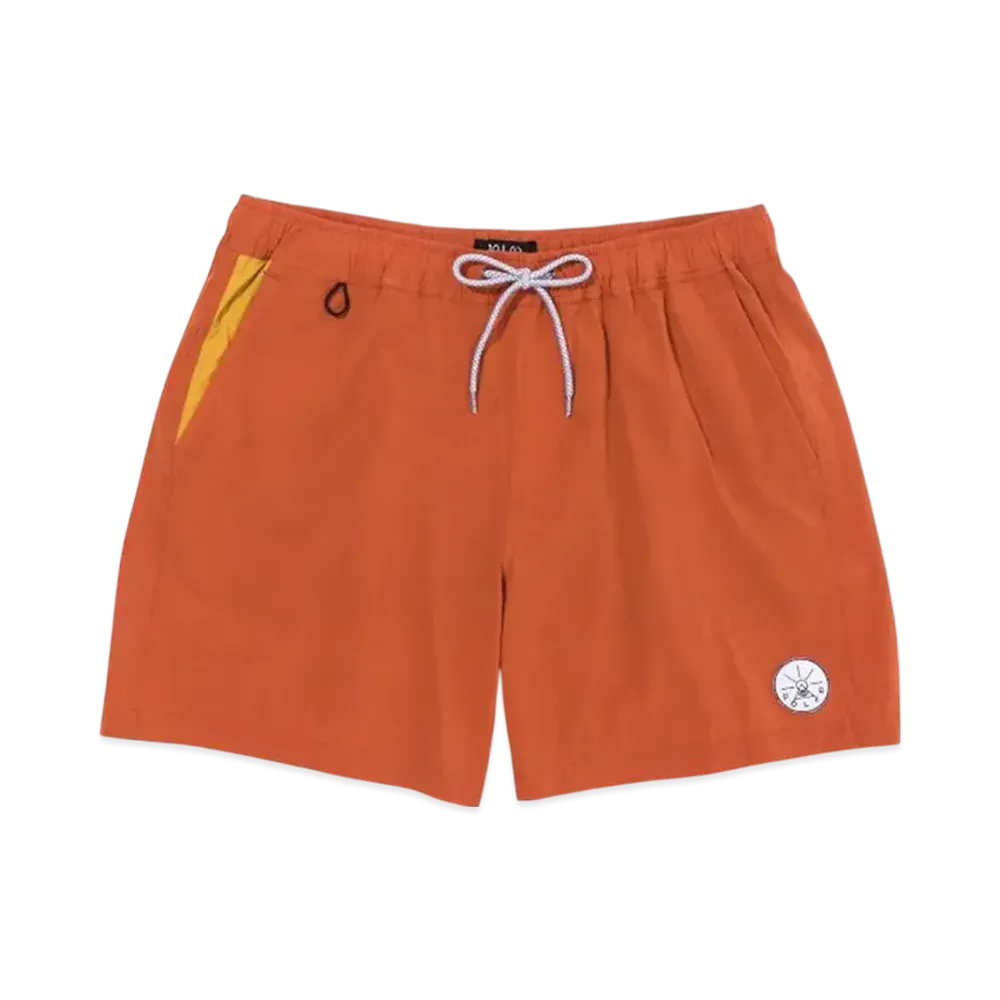 POLeR Stretch 2Way Hybrid Shorts "Orange"