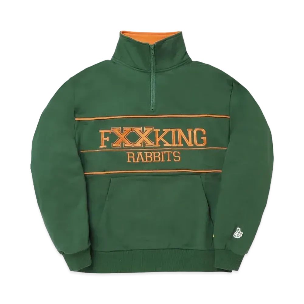FR2 Half zip Piping Sweatshirt "Green"