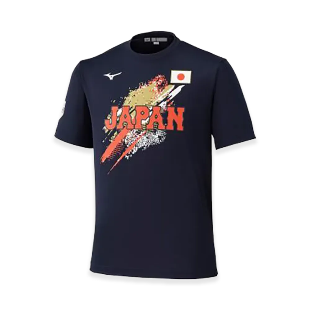 MIZUNO 2026WBC Replica Tee B "Navy"