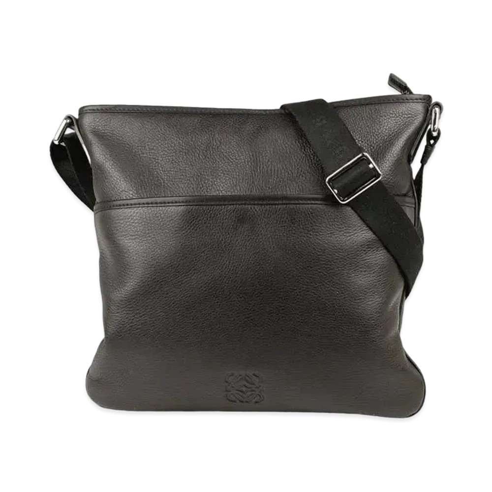 LOEWE Logo Cross Body Shoulder Bag "Brown"