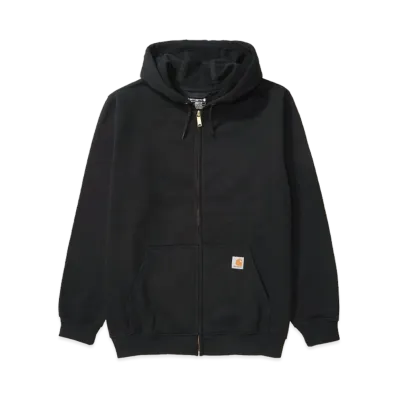 Carhartt Midweight Zip Front Sweat Parka "Black"