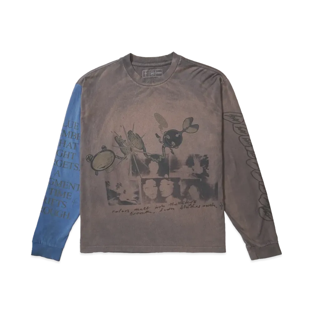 Travis Scott Cactus Jack x Takashi Murakami Drift Long Sleeve Tee