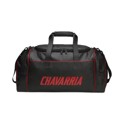 adidas x Willy Chavarria Premium Leather Gym Bag "Black"