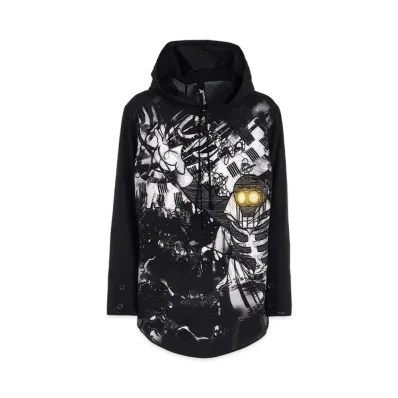 Ground Y x CYBORG009 60th Scarl Hoodie Shirt "Black"