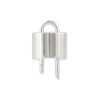 GIVENCHY U Lock Ring In Metal "Silver"