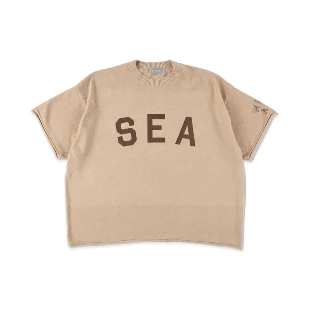 WIND AND SEA x nestwell S-E-A M/S Cut-Sewn "Camel"