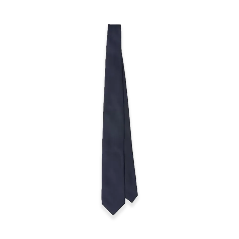 PRADA Satin Tie "Navy"