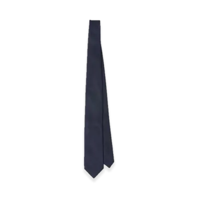 PRADA Satin Tie "Navy"