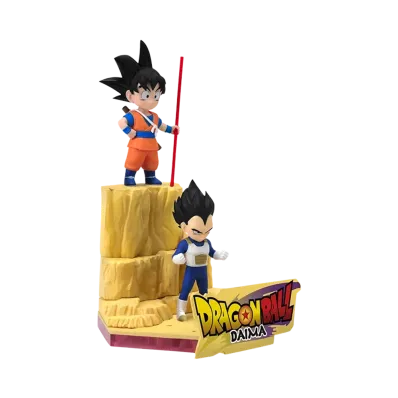 BANDAI -Dragon Ball DAIMA- Plastic model Son Goku (mini) & Vegeta (mini)